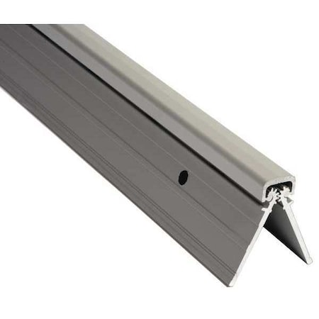Piano Hinge, Bronze, Concealed Mounting, 1 9/16 in Leaf W x 83 in Leaf H, Anodized Aluminum MPN:HD1100A-83