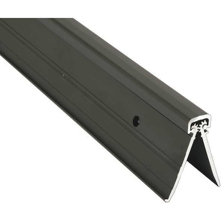Piano Hinge, Aluminum Alloy, Concealed Mounting, 1 15/16 in Leaf W x 95 in Leaf H MPN:HD2400DKB-95