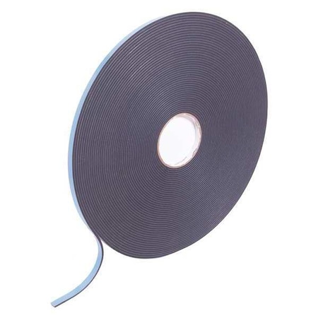 Glazing Seal, PVC Foam, Black, 100 ft L MPN:L-GT-118-100'