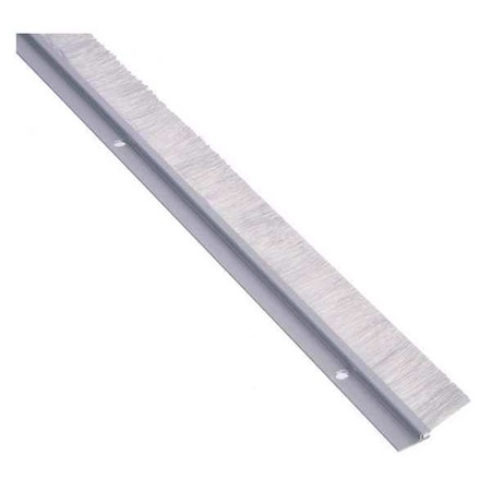 Door Weatherstripping, Silver, 4 ft L MPN:OV633A-48