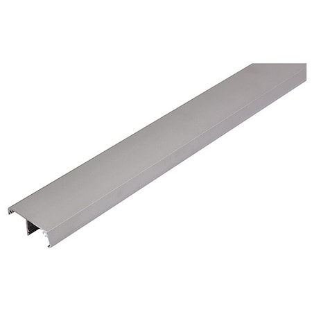 Fascia, Aluminum, 72 in D, Silver MPN:SL-SQ20-72