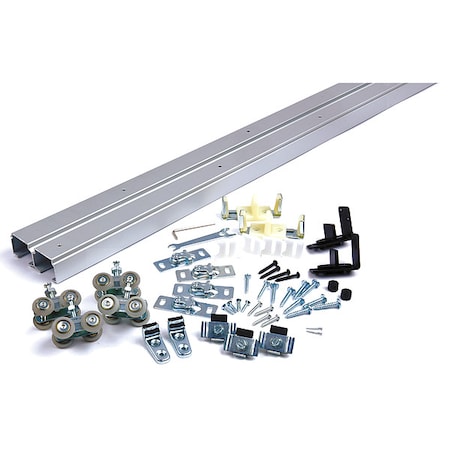 Track Kit, Top, 8 ft L, 250 lb Limit MPN:SLAL-250-BP-2DR-96