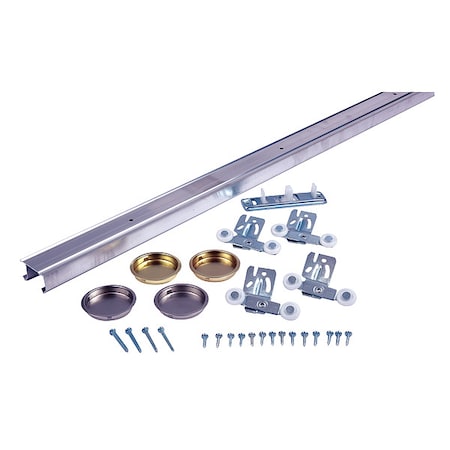 Track Kit, Top, 70 1/2 in L, 75 lb Limit MPN:SLAL-75-BP-72