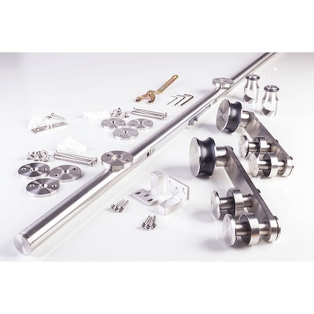 Track Kit, Top, 78 3/4 in L, 220 lb Limit MPN:SLSS2-6-SC