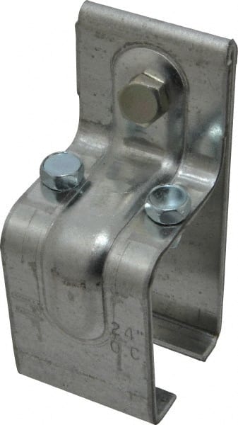 300 Lb Capacity, Galvanized, Single Splice Box Rail Bracket MPN:N104-372