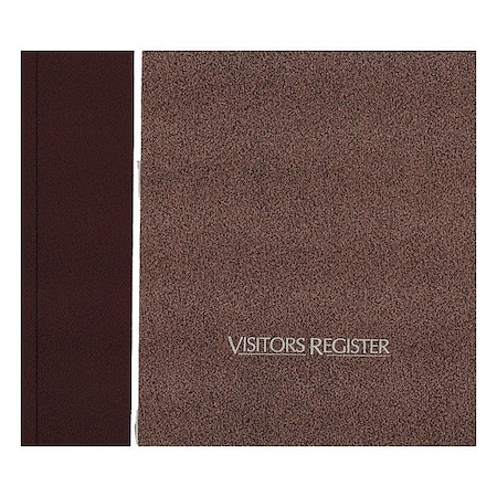 Visitors Register Book, 9 7/8 in L MPN:57803