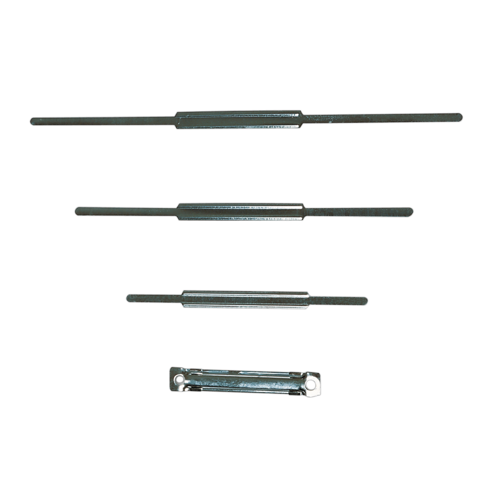 Prong Fastener Compressor, 2 3/4in Center To Center, Box Of 100 (AbilityOne 7510-00-291-0140) MPN:7510002910140