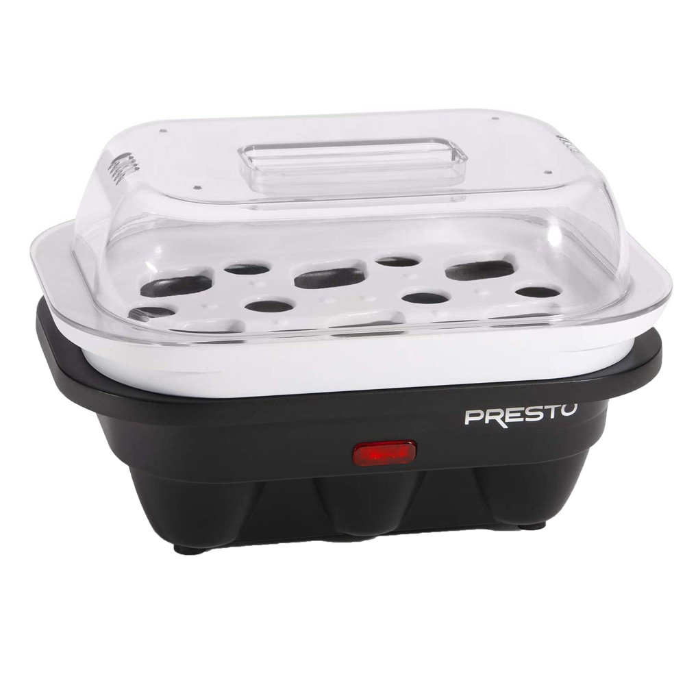 Presto Electric 6 Egg Cooker, 5in x 5-1/4in, Black MPN:995116732M