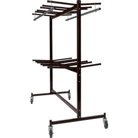Double-Tier Hanging Chair/Coat Truck Holds 84 Chairs or 60-70 Coats 84-60