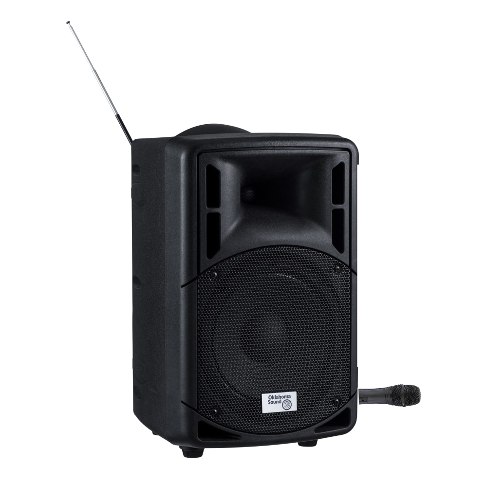 Oklahoma Sound 40W Wireless PA System, With Wireless Handheld Microphone MPN:PRA-8000/PRA8-5/1