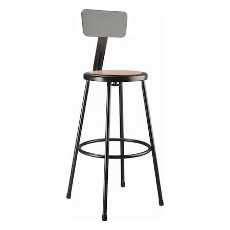 Blk Hardboard Stool Back, Stationary, 30 MPN:6230B-10