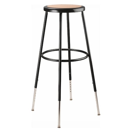Black Hardboard Stool, 31-39