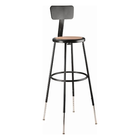 Black Hardboard Stool Back, 31-39