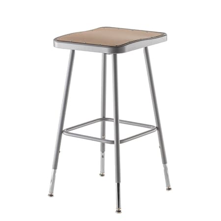 Square Stool, Height Range 25