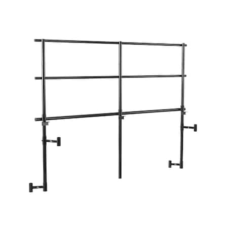 Back Guardrail for 3-Level TransPort Riser MPN:GRTPR3