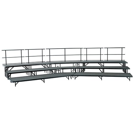 Seated Band Configuration Package, 3 Level, Grey Carpet MPN:SBRC48C-02