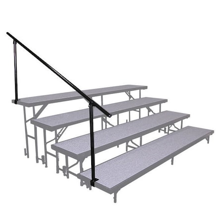 Side Guard Rails for 4-Level Risers MPN:SGR4L