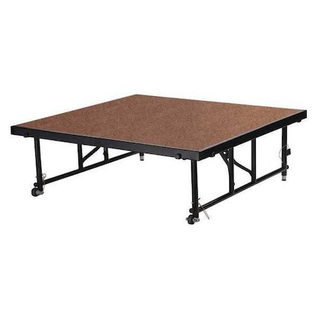 Adjustable Portable Stage Package, 24in.H MPN:TFXS48482432HB