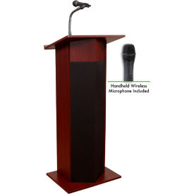 Oklahoma Sound Power Plus Podium / Lectern with Wireless Handheld Mic 22