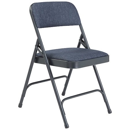 Folding Chair, Blue, 18-3/4 In., PK4 MPN:2204