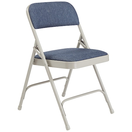 Folding Chair, Fabric, 29-1/2in H, Gray, PK4 MPN:2205