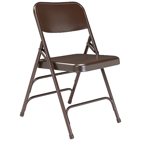 Folding Chair, Brown, Series 300, PK4 MPN:303