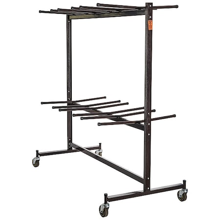 Folding Chair Dolly, 1300 lb. Load Capacity, Holds 84 Chairs MPN:84
