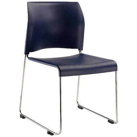Stacking Chair 8800 Series, Plastic Navy Blue MPN:88041104