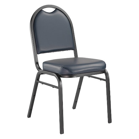 Stacking Chair, 9200 Series, Vinyl Blue MPN:9204-BT