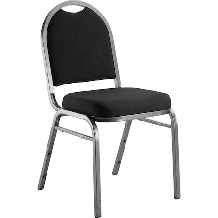 Stacking Chair, 9200 Series, Fabric Black MPN:9260-SV