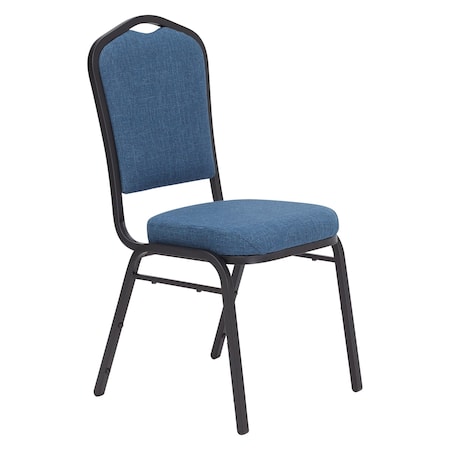 Stack Chair, Fabric, Natural Blue MPN:9374-BT