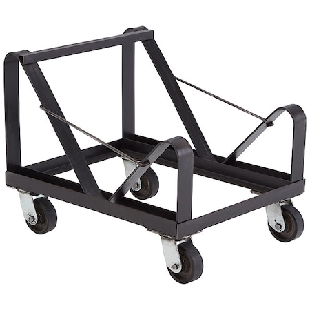 Stacked Chair Dolly, 1000 lb. Load Capacity, Holds 40 Chairs MPN:DY85