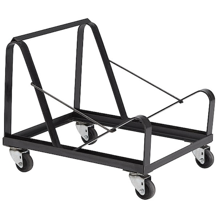 Stacked Chair Dolly, 300 lb. Load Capacity, Holds 20 Chairs MPN:DY86