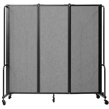 Room Divider, 72 in W MPN:RDB6-3PT02