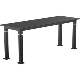 NPS® Aero-Lift Adjustable Height Science Lab Table Phenolic Top 72