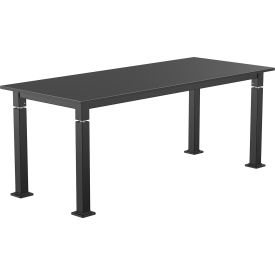 NPS® Aero-Lift Adjustable Height Science Lab Table Phenolic Top 72