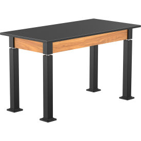 NPS® Aero-Lift Adjustable Height Science Lab Table Phenolic Top 48