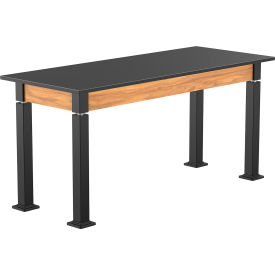 NPS® Aero-Lift Adjustable Height Science Lab Table Phenolic Top 60