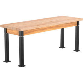 NPS® Aero-Lift Adjustable Height Science Lab Table Phenolic Top 72