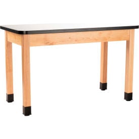 NPS® Wood Science Lab Table 30 X 60 X 36 Whiteboard Top SLT2-3060W