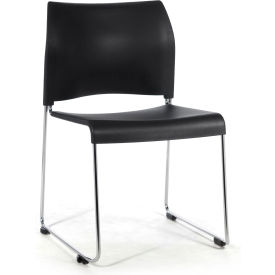 Stacking Chair - Plastic - Black - 8800 Series 8810-11-10