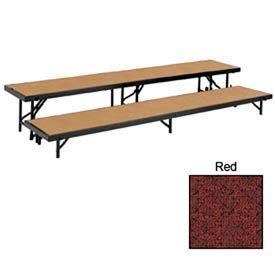 2 Level Straight Riser with Carpet - 96