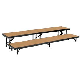 2 Level Straight Riser with Hardboard - 96