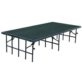 Portable Stage with Carpet - 96