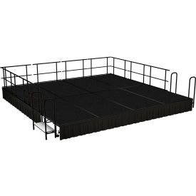 NPS® Stage Package Carpet Shirred Pleat Skirting 192