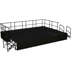NPS® Stage Package Carpet Shirred Pleat Skirting 192