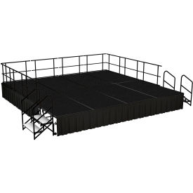 NPS® Stage Package Carpet Shirred Pleat Skirting 192