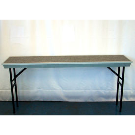 4th Level Add-On for Straight TransPort Riser - Gray Carpet with Black Aluminum Frame TPA