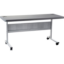 NPS® Flip-N-Store Training Table - Charcoal Slate - 60