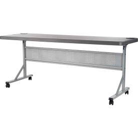 NPS® Flip-N-Store Training Table - Charcoal Slate - 72